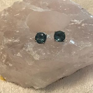 Tucson green fluorite Studs